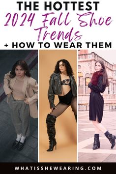 the latest fall shoe trend for women and how to wear them