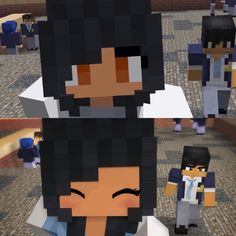 an image of some people in minecraft