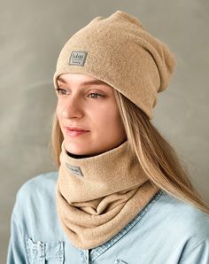 PLEASE NOTE: This listing is for the woman beanie only. If you are interested in SET of beanie and scarf - click the link in the description below. This luxury beanie for woman is made from two layered cotton fabric. This is high quality hat for women that is easy to combine with a coat, leather or eiderdown jacket. It is soft, elastic, pleasant to wear and breathable fabric, so you can be sure, you is  wearing top category accessory.  Two layered woman beanie is perfect for fall / winter / spri Warm Fall Bonnet, Warm Beige Bonnet, Beige Bonnet For Fall, One Size Fits Most, Warm Beige Bonnet One Size, Beige Warm Bonnet One Size, Windproof Beanie For Fall, Winter Beige Bonnet, Warm Cozy Beige Bonnet, Cozy Warm Beige Bonnet