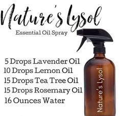 Essential Oil Spray, Essential Oils Cleaning, Oil Remedies, Essential Oil Diffuser Recipes, Oil Diffuser Recipes, Yl Essential Oils, Essential Oil Blends Recipes, Essential Oil Mixes, Health Ideas