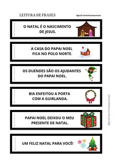 the spanish christmas list is shown in three different languages, with an image of presents on it