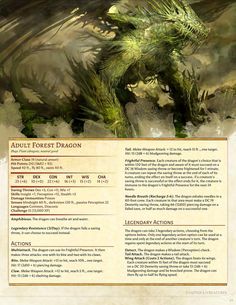 an image of a green dragon on a page