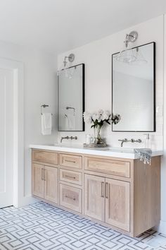 the bathroom is clean and ready to be used by someone in their home or business