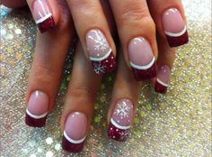 Nails Thanksgiving, Nails Valentine, Thanksgiving 2020, Holiday Nail Designs, Super Nails, Snow Flake, Winter Nail Designs, Trendy Nail Art