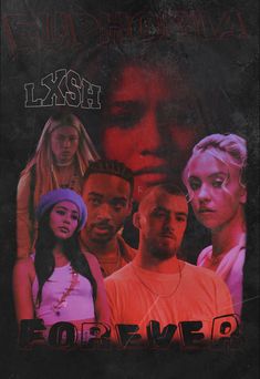 a movie poster with the name lysh forever on it