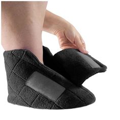 New! Super-Soft, Plush Slippers keep feet warm and cozy. Extremely wide fit accommodates any level of swelling. Slip-resistant soles for safer transfers. Easy Touch closure. Silvert's Easy Touch Closures make footwear adjustable and easy to put on. This great Silvert's slipper is ideal for those in the home rehabilitation centers, skilled nursing facilities, long term care facilities and for home care settings. Product Features of Silvert's Slippers Wide Width - Terrific for Swollen Feet or Feet Slippers, Long Term Care Facilities, Skilled Nursing Facility, Adaptive Clothing, Comfy Slippers, Plush Slippers, Long Term Care, Slippers Cozy, Slip And Fall