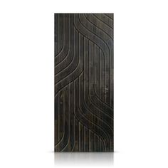 an image of a wooden door that is made out of wood and has wavy lines on it