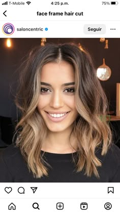 One Length Balayage Hair, Medium Length Caramel Balayage, Bayalage Brunette Shoulder Length Hair, Shoulder Length Balayage Hair, Balyage Blonde Mid Length Brunette, Blond Lob, Balage Hair, Hide Greys, Blonde Hair Transformations