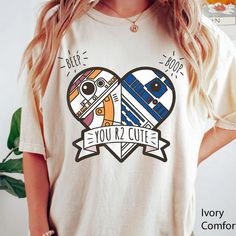 You're viewing R2-D2 Bb-8 Droid Heart Star Wars Couple Shirt.
R2-D2 Bb-8 Droid Heart Star Wars Couple Shirt Details
High-quality products with perfect design are available in a spectrum of colors and sizes, as well as many different types of shirts. Unique designs on men's t-shirts and women's t-shirts are funny, vintage, and retro. Perfect for travel, daily wear, parties, weekends, the beach, sports, or as unique gifts for family, friends, coworkers, or teams. The graphic shirt is also a great Star Wars Couples Shirts, Star Wars Couples, Epcot Shirts, Bb 8, R2 D2, Beach Sports, Couple Shirt, Star Wars Toys, Funny Vintage