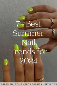 Looking for the top summer nail trends in 2024? Check out my list of chic and modern nail designs that will be all the rage this summer! Nail Color Trends 2024 Summer, Trendy Nails Ideas 2024 Summer Almond, Nail Color 2024 Summer, Nails 2024 Spring, Trendy Summer Nail Designs 2024, Popular Summer Nail Colors 2024, Summer Nails 24, Nails Spring 2024, June Nail Colors 2024