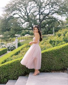 Recreate your favorite fairytale moment in our cocktail dress in misty rose color with a partially lined puffy midi tulle skirt and semi-transparent bustier corset top! Credits: @cailaquinn Misty Rose Color, Midi Tulle Dress, Midi Tulle Skirt, Milla Dresses, Full Tulle Skirt, Tulle Midi Skirt, Enjoy Yourself, Misty Rose, Strapless Midi Dress