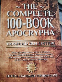 the complete 100 - book apocrypha expanded 2012