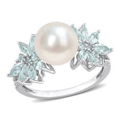 The Everly Women's Cultured Pearl 14k White Gold Ring is a beautifully crafted set designed to add elegance to any outfit. Each piece in this set is made from high-quality materials, ensuring durability and style. Perfect for formal occasions or as a thoughtful gift, this set combines sophistication and charm. With its timeless design, it's sure to impress and complement any wardrobe. Whether you're elevating your own style or gifting it to someone special, this jewelry set is a must-have. Size: Rose Gold Flower Ring, Gold Flower Ring, Rose Gold Flower, 14k Rose Gold Ring, Own Style, Diamond Flower, 14k White Gold Ring, White Gold Ring, White Metal