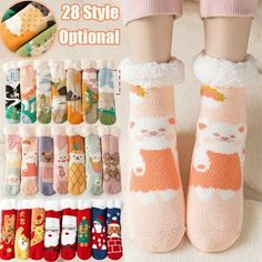 Specifications: Material: Cotton Applicable Gender: Female Applicable Age Range: Adults Style: Casual Style Suitable Occasions: Most occasions in life Size: One Size Package Content: 1 Pair* Socks Color: Style#28. Paws Socks, House Socks, Outdoor Socks, Cat Slippers, Socks Style, Cabin Socks, Fleece Socks, Fluffy Bedding, Bed Socks