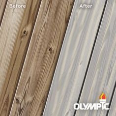 some wood planks with the same color as it appears to be painted in different colors