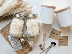 there are many items that can be used to make homemade sugar scrubs and toothbrushes