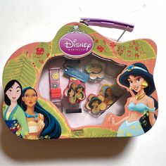 the disney princess makeup set is in its box