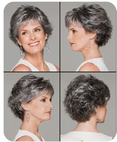 Short Wavy Haircuts, Short Hair Back, Short Spiked Hair, Short Silver Hair, Shaggy Short Hair, Spiked Hair, Messy Short Hair, Short Hairstyles For Thick Hair, Haircuts For Medium Hair