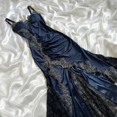 Mermaid Lace Prom Dress, Hot Prom Dress, Mermaid Prom Dresses Lace, Vintage Prom, Sequin Prom Dresses, Blue Mermaid, Lace Prom Dress, Prom Dress Inspiration, Black Prom Dress