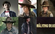 the walking dead characters are wearing hats