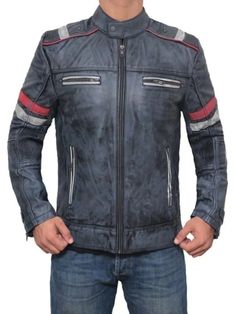 Retro Leather Jacket for men showing the best of Leather Jacket collection. supple leather with sleek silhouette and precise detailing make this attire a perfect choice for men this winter. Retro Leather Jacket, Leather Jacket For Men, Old School Fashion, Charm School, Jacket For Men, Leather Outfit, School Fashion