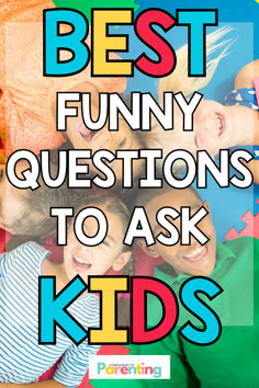 These funny questions to ask kids are perfect for those moments when you have tasks to complete but your kids are craving your attention. Kids adore these tried and tested questions, which are guaranteed to get them talking. Engaging your children with these funny and captivating questions is a delightful way to connect and enjoy some lively conversation around the dinner table, in the car, or when you are trying to get something done! Dinner Questions For Kids, Questions To Ask Your Children, Kids Questions Game