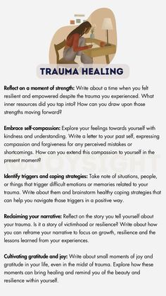 Remember, these prompts are meant to support your healing journey, it's important to approach them at your own pace 💕 #traumarecovery #traumahealing #journaling 6 Month Healing Journey, 2024 Growth, Codependency Healing, Counseling Interventions, Counseling Worksheets, Journal Tips, Holistic Therapies, Spiritual Encouragement