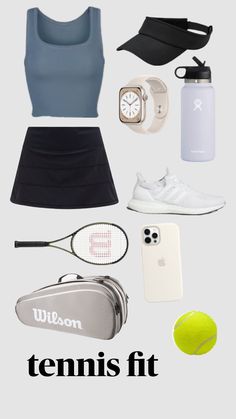 🎾✨ Tennis Girl Aesthetic, Sporty Aesthetic, Fitness Wear Outfits, Club Fits, Golf Attire, Tennis Fashion, Workout Aesthetic