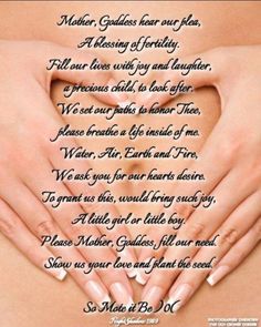 Positive Chants, Prayer To Get Pregnant, Wiccan Prayers, Positive Pregnancy Quotes, Fertility Candle