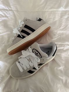 Step Up Your Shoe Game: Spring Sneaker Edition Adidas Campus Shoes, Adidas Campus 00s, Adidas Campus, Cute Nikes, Crystal White