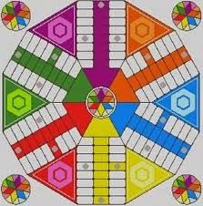 a cross stitch pattern with different colored squares and numbers in the shape of a wheel