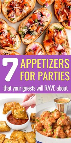 appetizers for parties that your guests will rave about