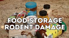 Preppers Food Storage, Prepper Food, Lifestyle Advice, Long Term Food Storage, Healthy Recipies, Emergency Preparedness, Rodents, A Shelf, Food Storage