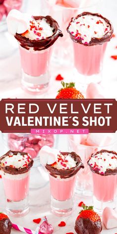 The Best Red Velvet Valentine´s Shot! Luxurious and indulgent with a festive touch, this easy Valentine's Day drink is perfect for toasting your loved one. Make this Valentine's Day cocktail recipe for a romantic evening!