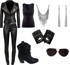 Biker Chick Style, Biker Chick Outfit, Biker Girl Outfits, Chick Outfit, Badass Outfit