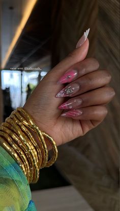 Stiletto Acrylic Nails, Almond Acrylic Nails Designs, Cruise Nails, 2024 Nails, Cute Acrylic Nail Designs, Fall Acrylic Nails