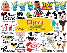 disney svg bundle for kids