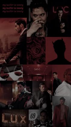 collage of images from the vampire series