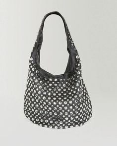 Trendy Bags, Studded Bag, Trendy Handbags, Contemporary Fashion, Bags Purses, All About Fashion, Fun Bags, Hobo Bag