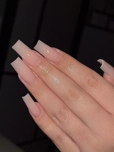 Elegant Square Nails Classy, Square Long Nails Ideas, Nude Acrylic Nails Square, Elegant Nails Square, Almond Nails Nude Color, Nude Square Acrylic Nails, Plain Nude Nails, Sheer Nude Nails, Nude Nails Coffin