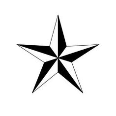 a black and white image of a star