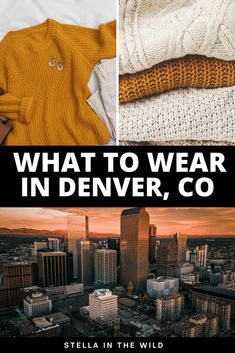 what to wear in denver, co