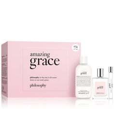 in stock Philosophy Products, Fragrance Set, Soft Feminine, Amazing Grace, No Color, Lily Of The Valley, Travel Size, The Valley, Travel Size Products