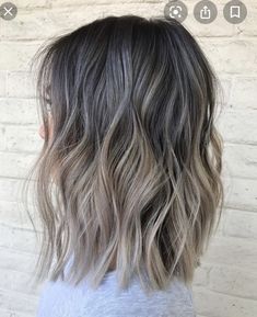 Ashy Brown Hair, Ashy Blonde Hair, Ashy Hair, Ash Brown Hair, Balayage Brunette, Hair Color And Cut