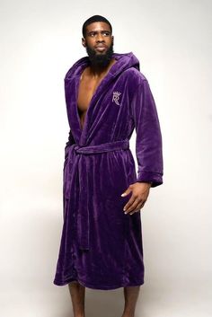 Relax in comfort and style in these micro-fiber fleece mens robes!See size chart-2 pockets-Adjustable tie beltIf you would like your order sent in a Gift Box, add one to your order with this link:https://www.etsy.com/listing/758930305/gift-box-for-your-order?ref=shop_home_active_2&frs=1 Mens Robes, Royal Purple Color, Men's Robes, Pajama Robe, Clothing Manufacturer, Soft Purple, Red Interiors, Mens Hooded, Orlando Fl