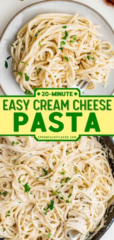 EASY CREAM CHEESE PASTA Cream Cheese Garlic Pasta, Tiktok Pasta Cream Cheese, Pasta And Cheese Recipes Simple, Cream Cheese Spaghetti Recipes, Pasta Chicken Cream Cheese, Chicken Cream Cheese Spaghetti, Cream Cheese Shrimp Pasta, Easy Pasta Recipes With Cream Cheese, Cream Cheese Noodles Pasta