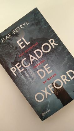 a book on the cover of el pecador de de oxorord by mark petyrk