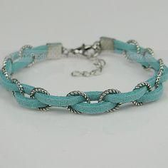 Craft ideas 8885 - Pandahall.com Jewerly Bracelets, Diy Jewelry Tutorials, Antique Silver Rings, Wrap Bracelets, Braided Leather Bracelet, Boho Leather, Cord Bracelets