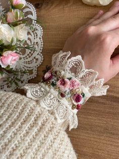 Handmade Embroidered bracelet If u have any question, pleas send me message Luxury Bohemian Embroidered Jewelry, Beaded Embroidery Bracelet Cuffs, Embroidered Cuff Bracelet, Bracelet Pillows, Fabric Cuff Bracelet, Bead Embroidered Bracelet, Flower Cuff Bracelet, Bracelet Crochet, Embroidered Bracelet