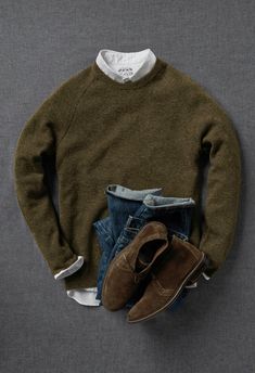 Casual Mens Winter Outfits, Men Fall Casual Outfits, Mens Outfits Sweater, Man Winter Style, Men’s Winter Outfits, Best Winter Outfits Men, Winter Fashion Ideas, Mens Outdoor Fashion, Mens Winter Sweaters